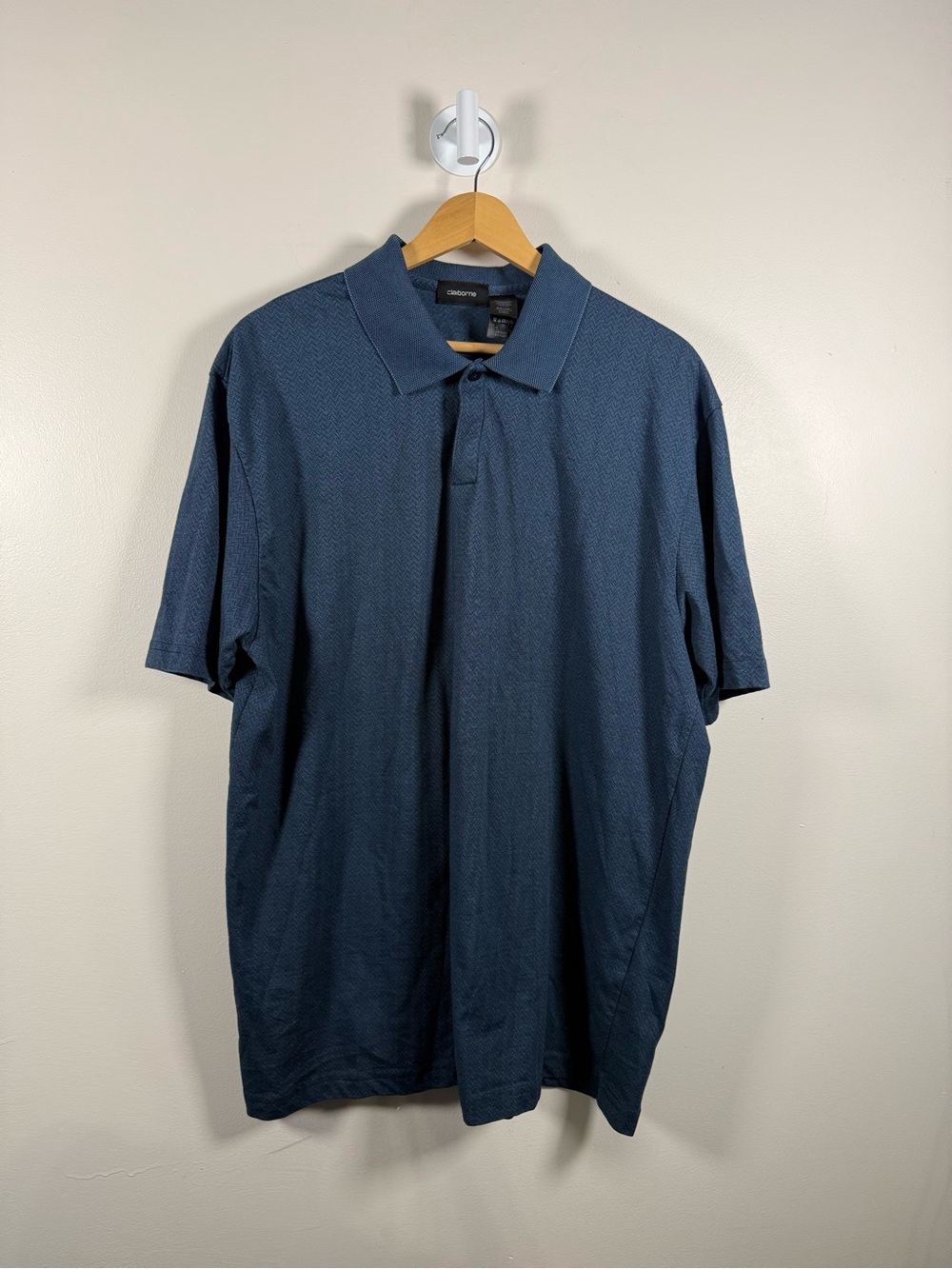 Claiborne Dark Navy Blue Men’s Polo Shirt